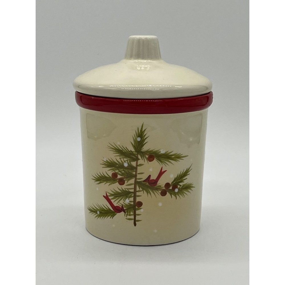 Hallmark Cinnamon Christmas Holiday Winter Candle w/Lid 6" Tall - Picture 4 of 4